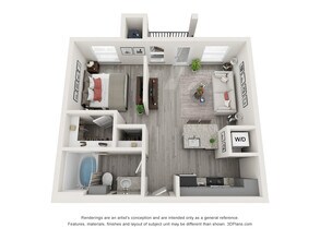 The Waggoner 305 floor plan